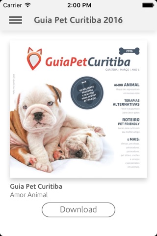 Guia Pet Curitiba 2016 screenshot 2