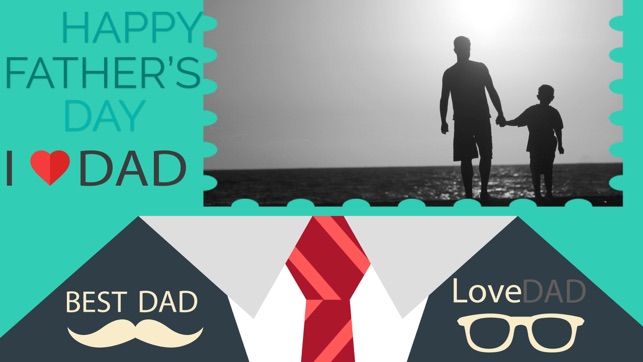 Happy Father’s Day & Father’s Day & I Love my Dad Photo Fram(圖4)-速報App