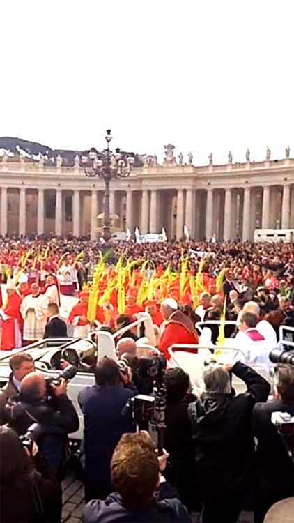 VR Virtual Reality press360 First Palm Sunday with Pope Francis screenshot-3