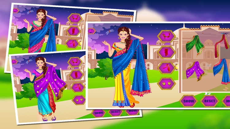 Saree Dress Up Games by Samir Panchal
