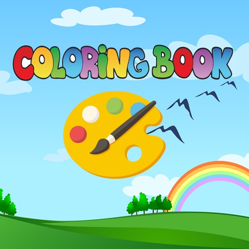 Coloring Book Kids Game For Space wars Version icon
