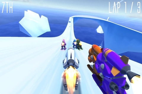 Rocket Ski Racing - GameClub screenshot 2