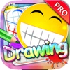 Drawing Desk Smiles : Draw and Paint Coloring Books Cartoon Emoji Edition Pro
