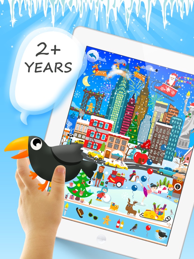 Find The Crow Winter HD FREE - hidden objects game for smart(圖4)-速報App