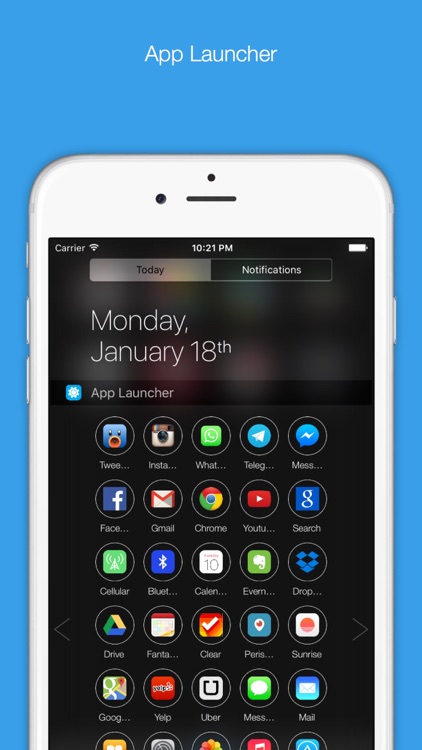 Orby Widgets - To Make Notification Center Even More Useful