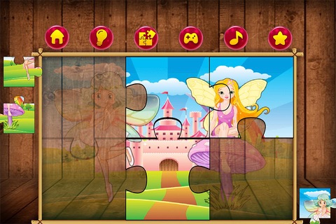 Elf Princess Puzzle - Girl Games screenshot 3