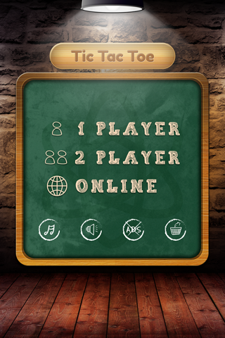 Tic Tac Toe Free Glow - 2 player online multiplayer board game with friends screenshot 3