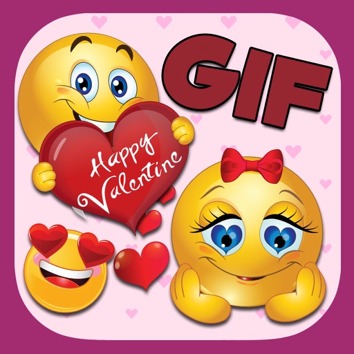 Valentine's Day 3d Emojis & GIFs icon