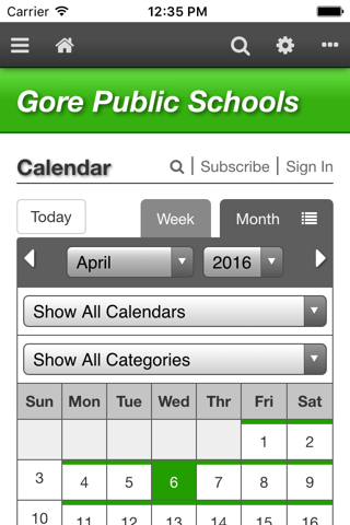 Gore Public Schools screenshot 2