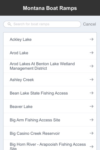 Montana Boat Ramps & Fishing Ramps screenshot 2