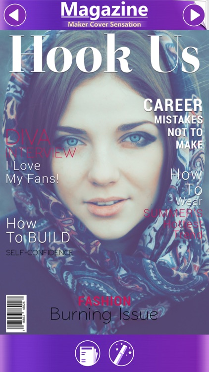 Magazine Maker Cover Sensation: Put Photo.s in Text Frame.s & Create Mag Front Page screenshot-3