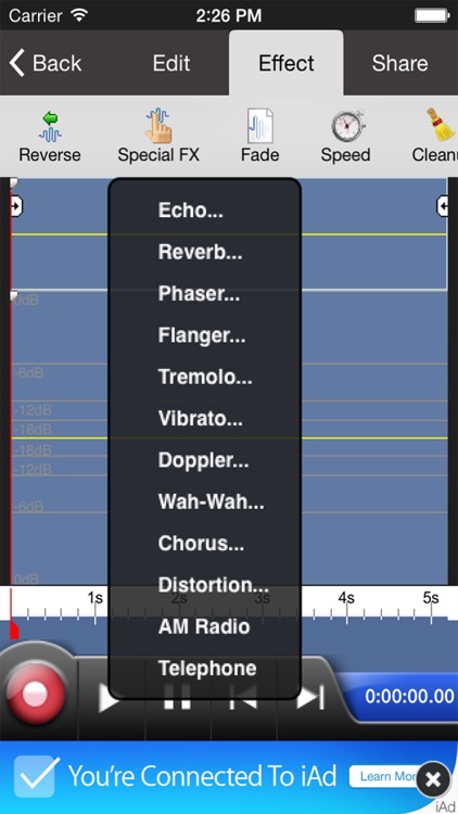 WavePad Audio Editor Free