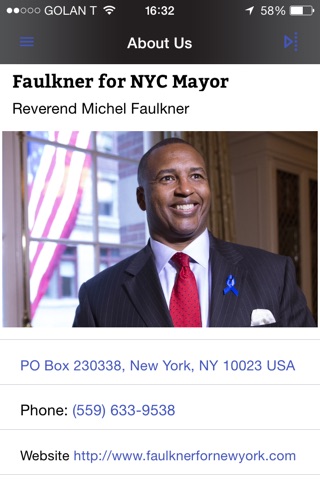 Faulkner for NYC Mayor screenshot 3