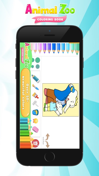 Coloring Book Animals Zoo screenshot-4