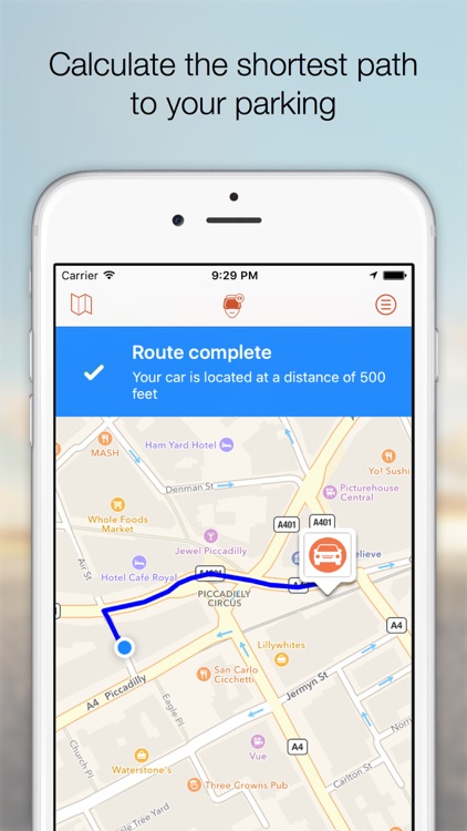 Follow My Car Pro - Car Finder, Car Locator, Augmented reality and Parking Meter Alarm