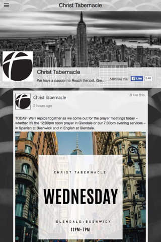 Christ Tabernacle - NY screenshot 2