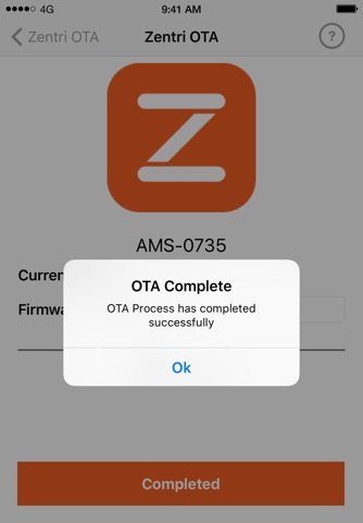 BLE OTA screenshot 4