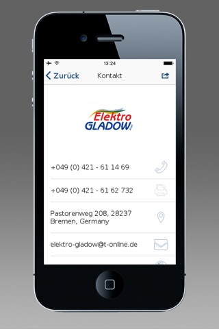Elektro Gladow GmbH Bremen screenshot 4