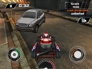 स्क्रीनशॉट 2 3D Go-kart City Racing - Outdoor Traffic Speed Karting Simulator Game FREE iphone