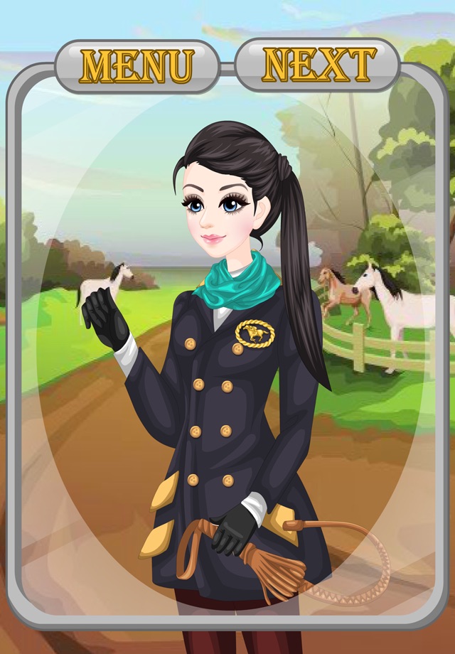 Mary's Horse Dress up - Dress up  and make up game for people who love horse games screenshot 2