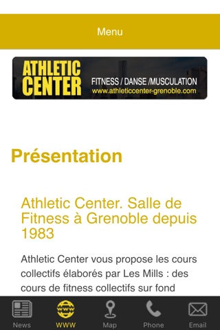 Athletic Center Grenoble screenshot 2
