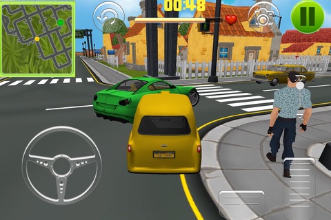 Real Taxi 3d Car Parking Simulator screenshot 3