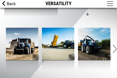New Holland Agriculture T7 Heavy Duty range app screenshot 4