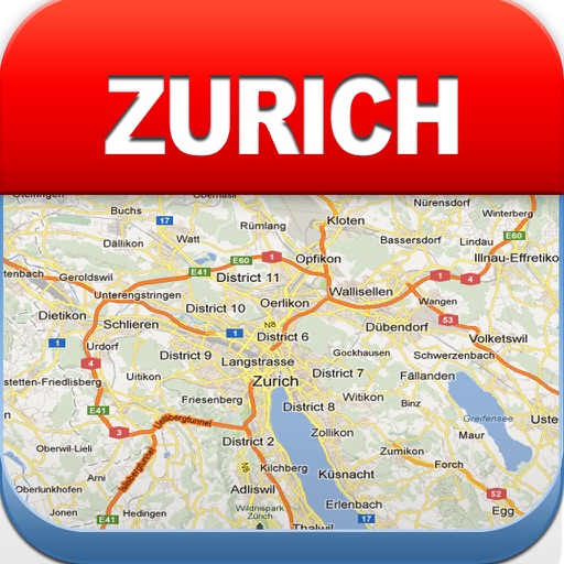 Zurich Offline Map - City Metro Airport