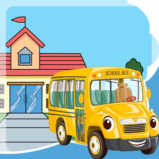 Yellow School Bus Games for Toddlers - Sounds and Puzzles iOS App