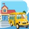 Yellow School Bus Games for Toddlers - Sounds and Puzzles