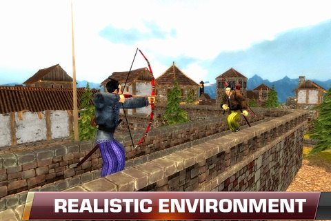 City Samurai Warrior Assassin 3D – real warriors combat mission simulation game screenshot 3