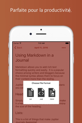 Jupiter Journals - Keep a Personal Journal screenshot 4