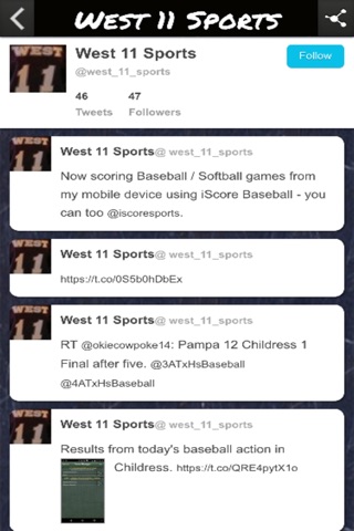 West 11 Sports screenshot 3