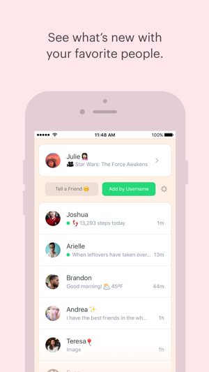 Peach — share vividly