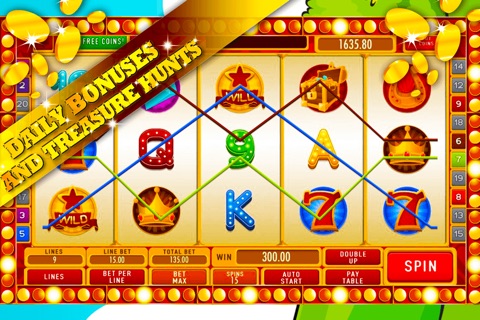 Lucky Colourful Balloon Slots: Have fun with magical helium balloons for special golden treats screenshot 3