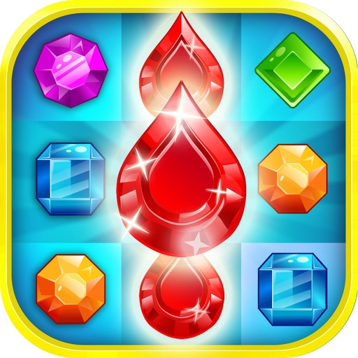 Amazing Jewel 2016 Match 3: New Quest World Puzzle Edition HD Icon