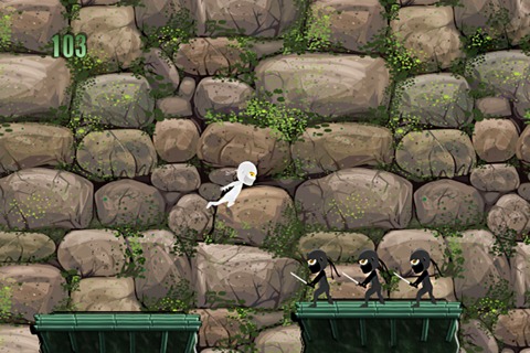 Angry Jungle Ninja: Sonic Power VS Black Plague Nin 2 screenshot 2