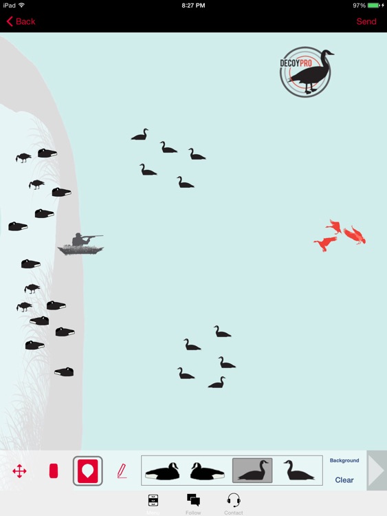 Goose Hunting Diagram Builder Canada Goose Hunting screenshot-3