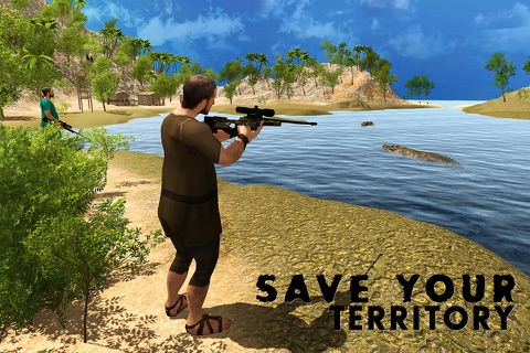 Angry Crocodile Attack 3D – A Ferocious Swamp Reptiles Simulation screenshot 3
