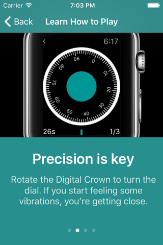 Break this Safe: A free game for your Apple Watch screenshot 2