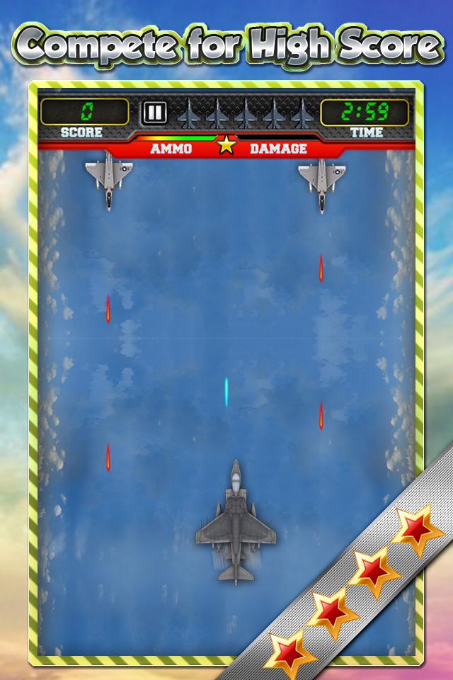 Air F18 Jet Fighter Global Enemy Bravo War Free Games screenshot 3