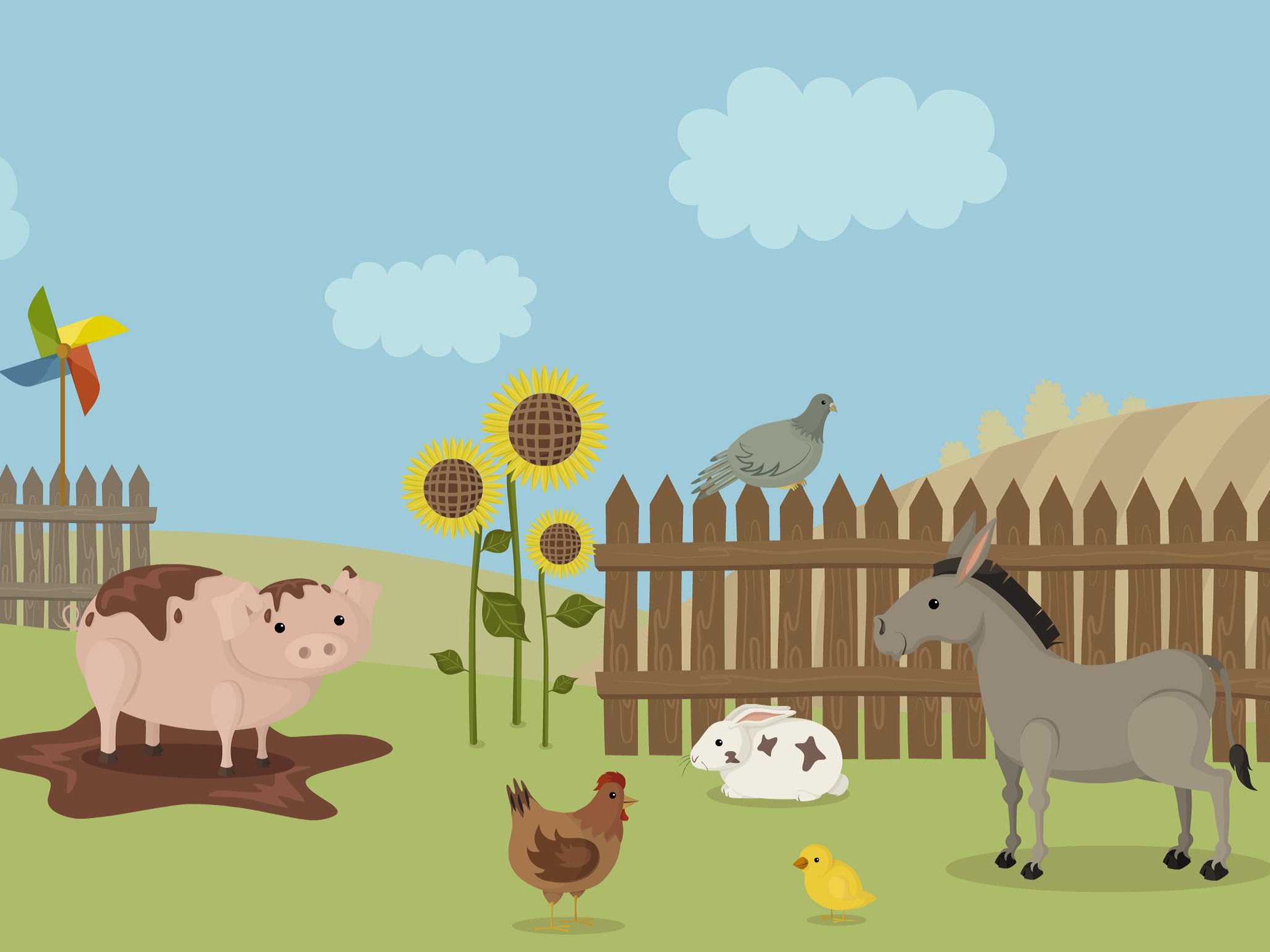 Farm puzzle for kids screenshot 3