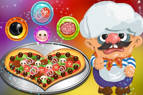 Fresh Heart Pizza – Bake food in this bakery cooking game for kids screenshot 4