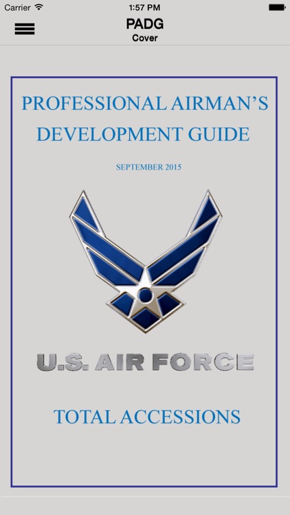 Professional Airman's Development Guide (PADG)