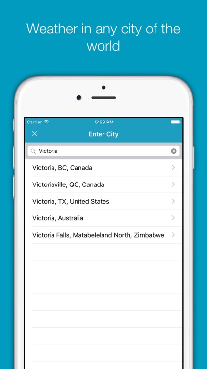 Simply Weather (Flat Design) screenshot-4