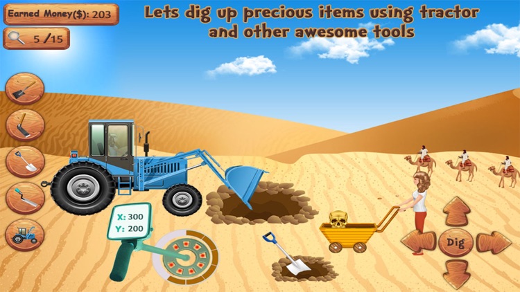 Desert Treasure Hunt Adventure Games