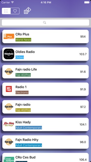 Radio Player Czech Republic  (Česká republika rádio, čeština(圖4)-速報App