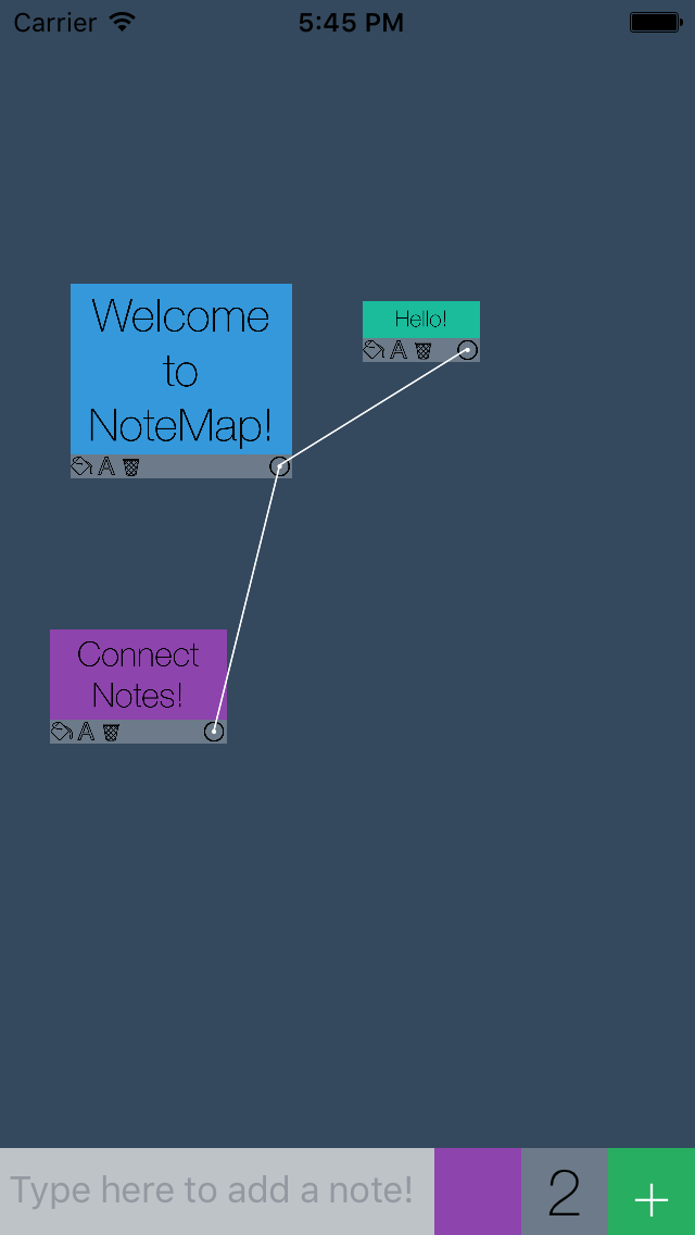 NoteMap A New Type of Note Taking