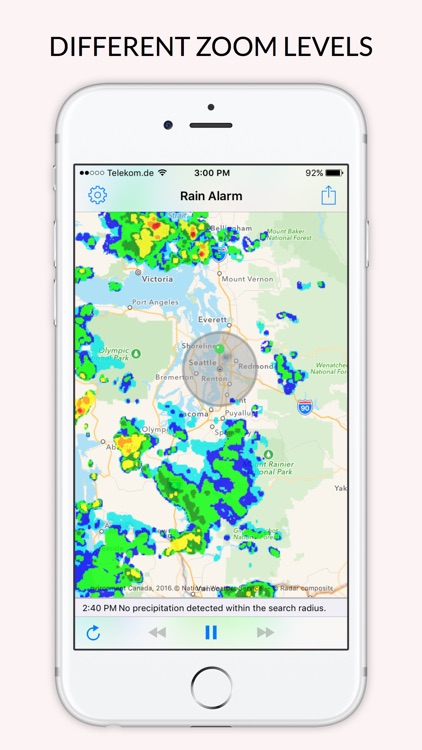 Rain Alarm - Radar & Push