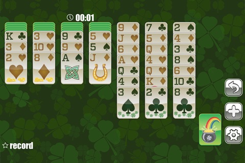 St. Patrick's Day Solitaire Wasp screenshot 3